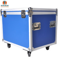 Flight case TV sur mesure en aluminium pour écran 32 pouces