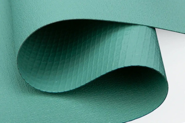 Anti-UV 5 Years Durability PVC Tarpaulin Embossing Fabric for Canvas Awnings Shade Awnings