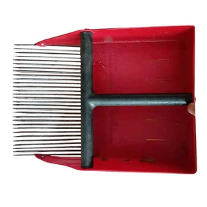 Raccoglitore di Mirtilli con <span class=keywords><strong>Pettine</strong></span> Metallico, Rastrello e Paletta in Acciaio Inossidabile per la Raccolta delle Bacche - Product Image 1