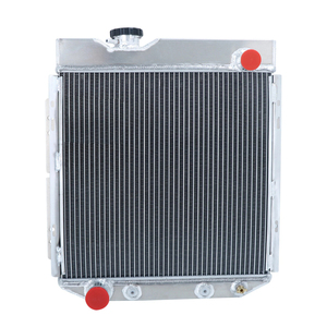 หม้อน้ำอลูมิเนียม GTGMOTO 4 แถว สำหรับรถฟอร์ด ฟอลคอน ปี 1960-1965 / มัสแตง คอมเม็ท <span class=keywords><strong>V8</strong></span> ปี 1965-1966 - Product Image 1