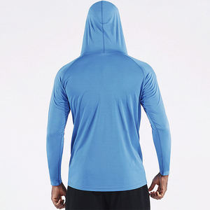 Camiseta de Pesca de Manga Larga para Hombre, Protección Solar, Sudadera con Capucha de Seda, Venta Caliente 2026 - Product Image 2