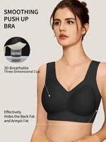 Soutien-gorge en gel pour femmes, design dos en U, sans armatures, sans coutures, bande en gel, soutien doux, anti-affaissement, confortable, soutien-gorge tendance pour femmes