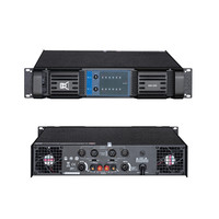 Amplifier Audio Metal 4 Saluran 1600W Kelas H CVR AC 110-240V