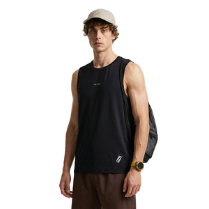 QUICKSHOW Camiseta sin mangas de malla para hombre, ropa deportiva transpirable que absorbe la humedad, elástica en <span class=keywords><strong>4</strong></span> direcciones, para maratón y trail <span class=keywords><strong>running</strong></span> - Product Image 4