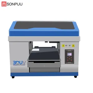 New Portable A3 Uv Printer In A3 2880dpi Printing Machine Head Phone Case Wood Metal Acrylic Plastic A3 Led Uv Flatbed Printer