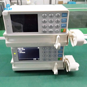 Pompe à perfusion vétérinaire réutilisable OSCAT EX-14 pour chiens, pour usage en clinique vétérinaire, avec mode de pesage et bibliothèque de médicaments - Product Image 6