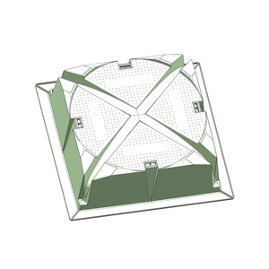 แม่พิมพ์ฉีดสำหรับแผ่นวาฟเฟิลคอนกรีตพลาสติกแบบกำหนดเอง - Product Image 4