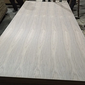 Tablero MDF de alta calidad 1220x2800mm Chapa natural Roble rojo/Nogal negro/Roble Blanco/Fresno - Product Image 1