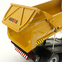 Huina 1/14 alliage RC camion à benne basculante chargeur multifonctionnel modèle de véhicule d'ingénierie à benne basculante jouets et cadeaux en métal pour enfants
