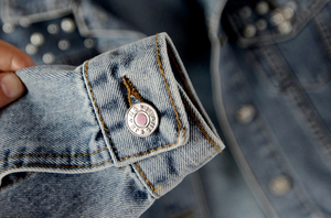 Chaqueta Vaquera de Perlas para Mujer, Venta Caliente 2022, Chaqueta Vaquera con Cuentas para Novia, Manga Larga, Primavera y Otoño - Product Image 5