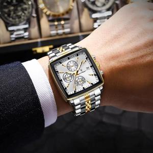 Montre-bracelet pour homme POEDAGAR 866, chronographe, date, acier inoxydable, montre pour homme tendance, étanche, lumineuse, montres à quartz pour homme, Reloj - Product Image 5
