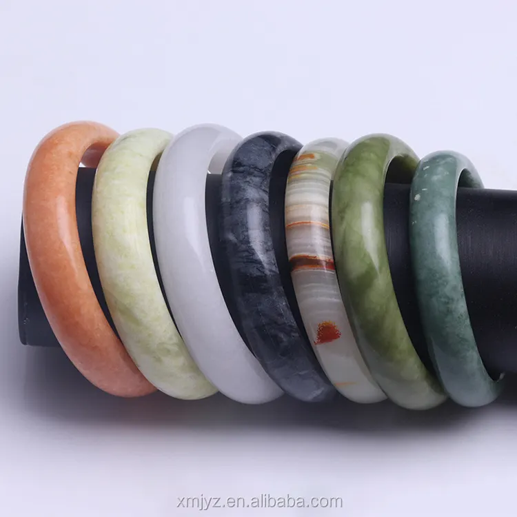 Certified Cheap Stall Pattern Afghan Jade Bangle China Jade White Jade Bracelet Will Sell Gifts