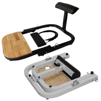 Banc d'exercice pliable FDFIT en fer, durable, en alliage d'aluminium, pour usage commercial, machine d'exercice pour la musculation avec logo personnalisé