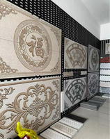 Panneau intégré moderne d'isolation et de décoration des murs extérieurs avec peinture en pierre véritable et céramique pour maisons préfabriquées et hôpitaux