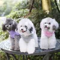Chandail d'hiver personnalisable OEM de style classique pour chien et chat, tricot à la mode pour petits et grands chiens, tissu de printemps mignon inspiré