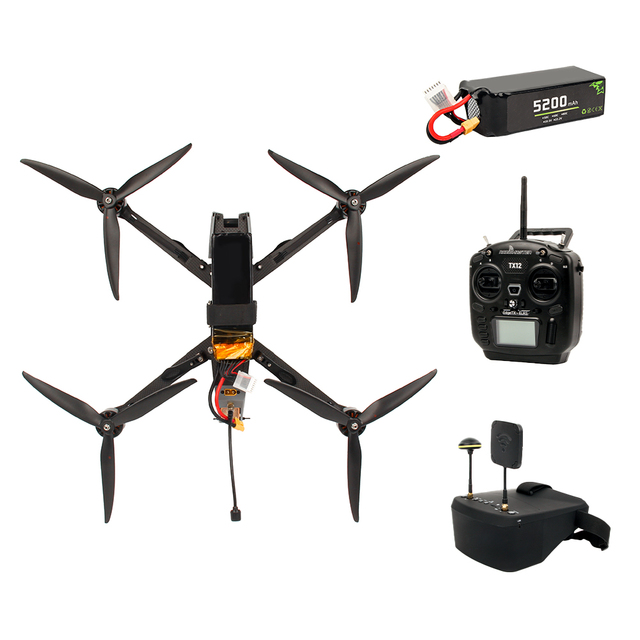 7-Inch FPV Racing Drone With, 32 Bit, 55A1500TVL Camera Four-Axis Brushless Motor Remote Control Flying Machine Beta Fpv Drone