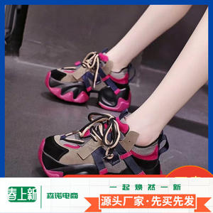 2025 printemps femmes papa chaussures nouveau Style Ins tendance polyvalent décontracté sport hauteur augmenter léger Net célébrité petite taille - Product Image 4