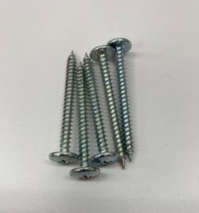 Tornillos Autorroscantes # 8 x 1-7/8" Tornillo autorroscante de cabeza truss, chapado en zinc CR3+, para unión metal a metal, acero al carbono C1022, Homn Reen - Product Image 3