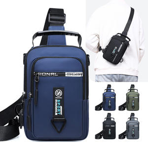 Bolso de Pecho Multifuncional para Hombre Scay, Bolso de Hombro para Viajes al Aire Libre, Primavera 2025, Gris, Negro, Verde, Azul - Product Image 1