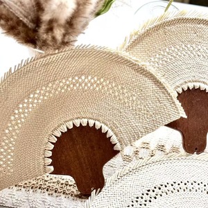 Abanico de Paja Tejido a Mano Personalizable para Souvenirs Elegantes de Fiesta y Boda, Recuerdos para Invitados y Novedades Únicas para Damas de Honor - Product Image 6