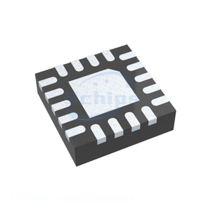 Circuit intégré de gestion de l'alimentation (PMIC) 18 TFQFN à contacts apparents, régulateur BUCK 0,85V 12,5A 18LQFN, canal fabricant, LTC3311JV-0. - Product Image 1