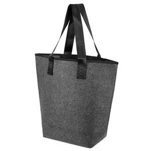 Hot của phụ nữ bền có thể gập lại hai-xử lý mở đóng cửa cảm thấy Tote Túi xách dây đeo vai 3L + Công suất cho mua sắm-nhà máy trực tiếp - Product Image 1