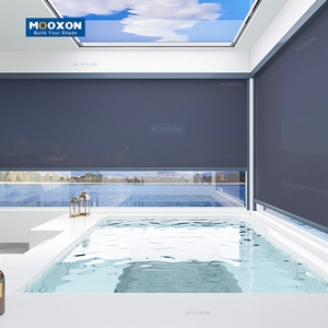Tende da Esterno Mooxon Oversize con Motore Elettrico Intelligente, Impermeabili, a Rullo, con Protezione Solare Automatica e Zip Screen <span class=keywords><strong>per</strong></span> Pergola - Product Image 3