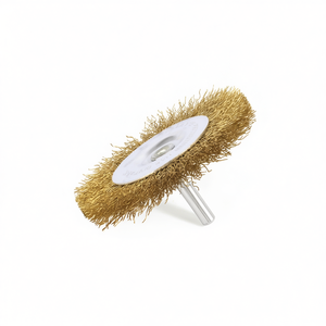 TTAKE Wire <b>Brush</b> With Shank 100x10 Mm 6 Mm Shaft Stainless Steel Abrasive <b>Brush</b> For Metal Polishing - Product Image 2