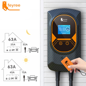 Chargeur EV Feyree DLB Type 2 intelligent 32A avec fonction d'équilibrage de charge EVSE Wallbox, application, 11KW/22KW, station de charge rapide pour <span class=keywords><strong>voiture</strong></span> <span class=keywords><strong>électrique</strong></span> - Product Image 1