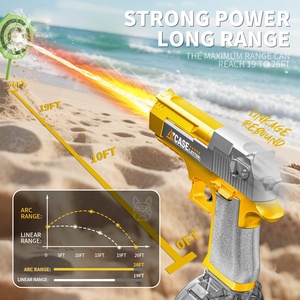 MILI Pistola ad <span class=keywords><strong>Acqua</strong></span> Elettrica Mini Spitfire Edizione Estiva di Seconda Generazione, Versione Leggermente Dorata, Giocattolo per Bambini - Product Image 3