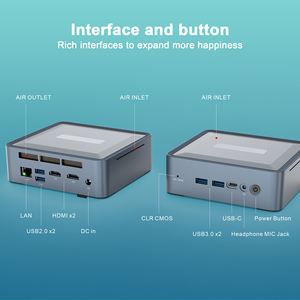 Mini PC AMD <span class=keywords><strong>Ryzen</strong></span> 5 R5 5600H Win11 Pro DDR4 8G 16G RAM 512G 1TB SSD 4K Double HD AMD <span class=keywords><strong>Ryzen</strong></span> <span class=keywords><strong>7</strong></span> R7 5800U Ordinateur de bureau Gamer - Product Image 5