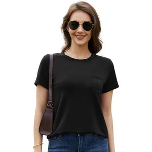 เสื้อยืดผู้หญิงแบบกำหนดเอง แขนสั้น คอกลม เสื้อลำลอง แฟชั่นปี 2025 ไซส์ S-XXL - Product Image 4