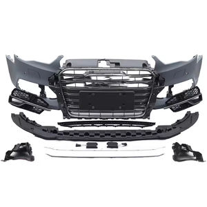 Kit Carrozzeria Stile RS3 con Paraurti Anteriore, Griglia Nera e Labbro Anteriore per <span class=keywords><strong>Audi</strong></span> <span class=keywords><strong>A3</strong></span> S3 8V 2013 <span class=keywords><strong>2014</strong></span> 2015 2016 - Product Image 4