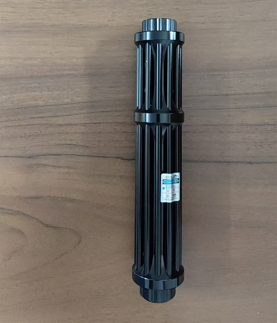 XPL-BL810X1000 Blue Laser Pointer Pen 5-in-1 Laser Pattern Head Rechargeable Battery Operated