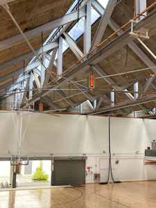 RTFANS 24ft HVLS Industrieller Decken ventilator Werks lager Kühlung Big Ass mit 220V Motor Einfache Installation - Product Image 4