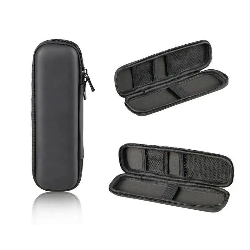 Easy-Carry Black Eva Hard Shell Borstelhouder Case Stofdichte Beschermende Draagtas Voor Make-Up Borstels