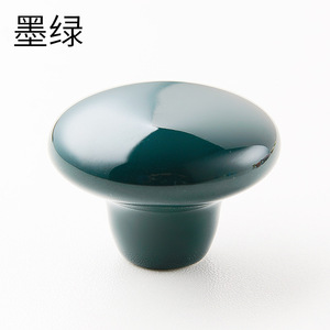 Antique Rural <b>Ceramic</b> Single-Hole Drawer Handles Colorful Cabinet Closet Door Pulls with Modern Design Durable Kitchen Dresser - Product Image 6