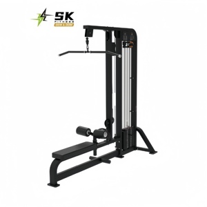 Macchina Commerciale SK Regolabile per Lat Pulldown e Long Pull, Attrezzatura in Acciaio per Allenamento Braccia, <span class=keywords><strong>Vendita</strong></span> Diretta dalla Fabbrica - Product Image 1