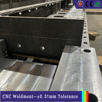 Structure industrielle de précision en acier usiné CNC sur mesure, service de fraisage de grande envergure