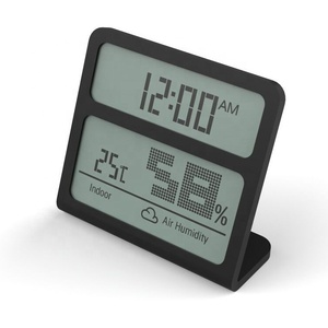 <span class=keywords><strong>LCD</strong></span> lớn kỹ thuật số trong nhà ngoài trời đa kỹ thuật số Nhiệt kế ẩm kế đồng hồ đo độ ẩm - Product Image 1