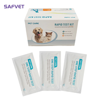 Instrument vétérinaire Petkit ICH Ag Test rapide de l'antigène de l'hépatite canine infectieuse / du virus adénovirus canin CAV