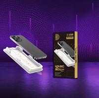 OG Super D Magic Box HD Kit de protection d'écran pour iPhone XR XS MAX 16E 11 12 13 14 15 16 17 Pro Max Plus Film en verre trempé