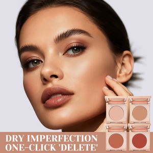 Crème <span class=keywords><strong>correctrice</strong></span> naturelle de <span class=keywords><strong>haute</strong></span> qualité à <span class=keywords><strong>couvrance</strong></span> totale, résistante à l'eau, longue tenue, pour un teint plus lumineux, pour le maquillage du visage, marque privée - Product Image 1