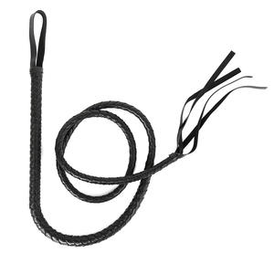 BAOQU Factory Direct 190CM Bondage Gear Noir Rouge Rose Fouet Costume Accessoires pour Performance Directe De La Source - Product Image 6