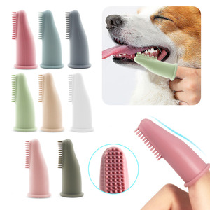 Cepillo de dientes para mascotas, limpieza de alta calidad, seguridad, silicona, cepillo de dientes para dedos de mascotas, cuidado de dientes para perros y gatos - Product Image 5
