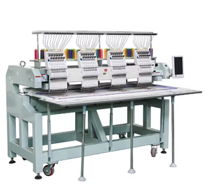 Nouvelle machine à broder informatisée à 4 têtes, 12/15 aiguilles, modèle 1504, état neuf, pour les industries de détail et usage domestique - Product Image 2