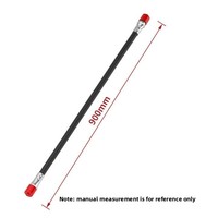 Accessoires de tondeuse à gazon à fléaux latéraux de type sac à dos avec ensemble de débroussailleuse à tube en aluminium pour l'entretien des jardins