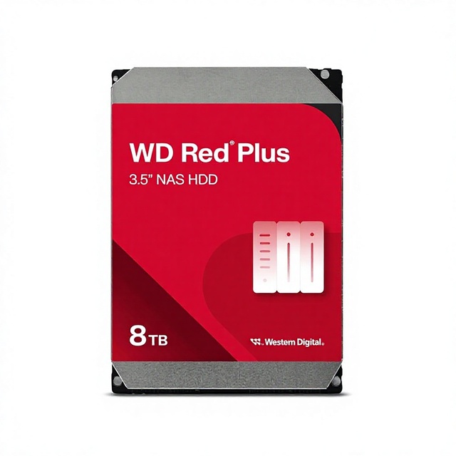 For 8TB for Red Plus NAS Internal Hard Drive-5640 RPM SATA 6Gb/s CMR 256 MB Cache 3.5" WD80EFPX