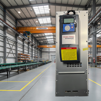 Variateur de fréquence AC KONECRANES D2V090NF1004 triphasé 380V à contrôle vectoriel sans capteur 90KW, convertisseur de fréquence industriel IP21
