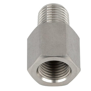 Raccord de tuyau en acier inoxydable M14X1.5 vers adaptateur 1/4 NPT pour connexion de manomètre - Product Image 2